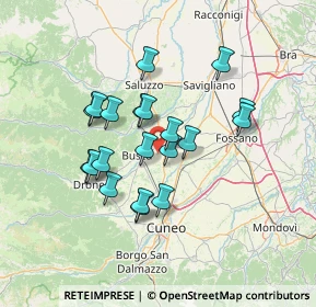 Mappa Via Mulino Sette Salti, 12020 Tarantasca CN, Italia (11.6965)