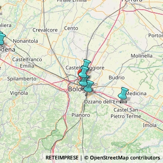 Mappa VIA CORTICELA, 40129 Bologna BO, Italia (32.97667)