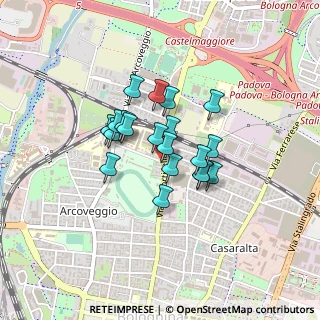 Mappa VIA CORTICELA, 40129 Bologna BO, Italia (0.296)