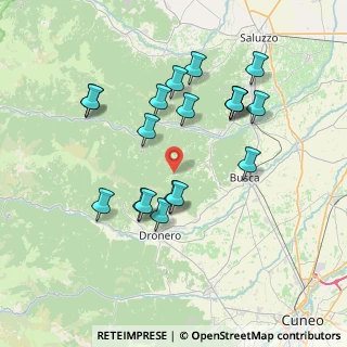 Mappa Piazza Lemma, 12020 Rossana CN, Italia (7.30579)