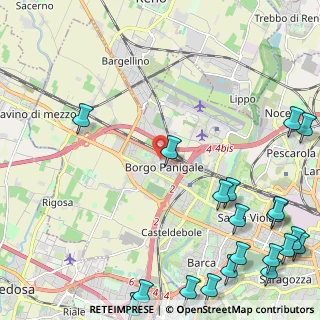 Mappa 40132 Borgo Panigale BO, Italia (3.555)