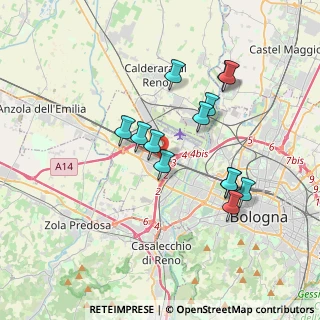 Mappa 40132 Borgo Panigale BO, Italia (3.32769)