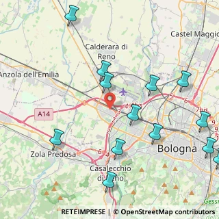Mappa 40132 Borgo Panigale BO, Italia (5.28154)
