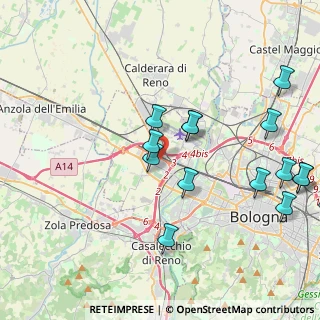 Mappa 40132 Borgo Panigale BO, Italia (4.802)