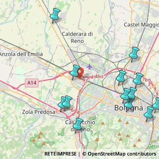 Mappa 40132 Borgo Panigale BO, Italia (5.67077)