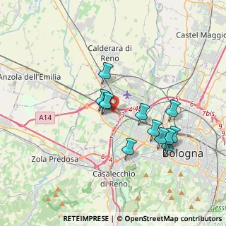 Mappa 40132 Borgo Panigale BO, Italia (3.245)