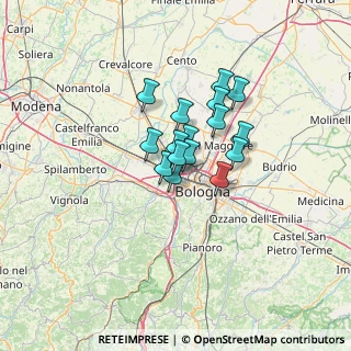 Mappa 40132 Borgo Panigale BO, Italia (8.335)