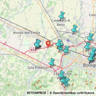 Mappa Via San Sebastiano, 40132 Bologna BO, Italia (5.316)