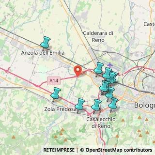 Mappa Via San Sebastiano, 40132 Bologna BO, Italia (3.9)