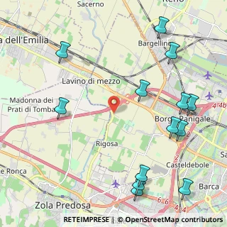 Mappa Via San Sebastiano, 40132 Bologna BO, Italia (2.82)