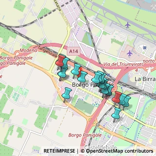 Mappa Via Fausto Coppi, 40132 Bologna BO, Italia (0.7885)