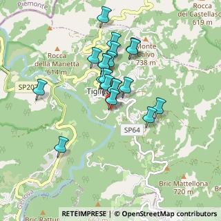 Mappa Via Bertalin, 16010 Tiglieto GE, Italia (0.769)