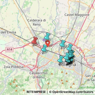 Mappa Via Cesare Ottaviano, 40132 Bologna BO, Italia (3.96)