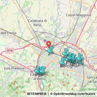 Mappa Via Cesare Ottaviano, 40132 Bologna BO, Italia (4.63846)
