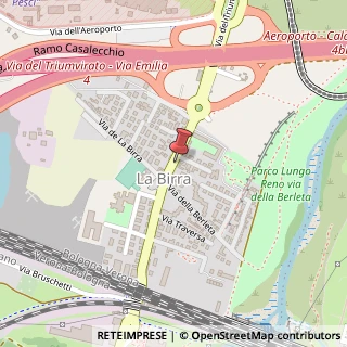 Mappa Via del Triumvirato, 93, 40132 Bologna, Bologna (Emilia Romagna)