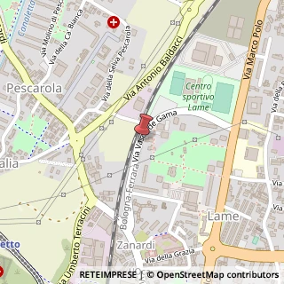 Mappa Via Vasco da Gama, 13, 40131 Bologna, Bologna (Emilia Romagna)