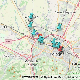 Mappa Dal 105 al, 40132 Bologna BO, Italia (3.39273)