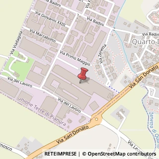 Mappa Via 1'Maggio, 4, 40057 Castel Maggiore, Bologna (Emilia Romagna)