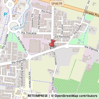 Mappa Via Vignola, 57, 41053 Maranello, Modena (Emilia Romagna)