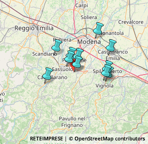 Mappa Via Risorgimento, 41042 Fiorano Modenese MO, Italia (9.92)