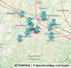 Mappa Via Risorgimento, 41042 Fiorano Modenese MO, Italia (11.23538)