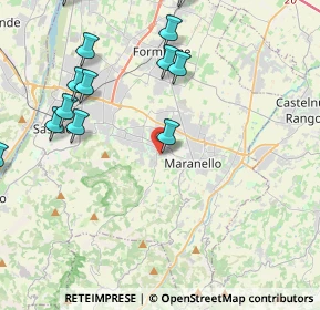 Mappa Via Risorgimento, 41042 Fiorano Modenese MO, Italia (5.638)