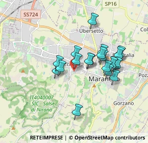 Mappa Via Risorgimento, 41042 Fiorano Modenese MO, Italia (1.5255)