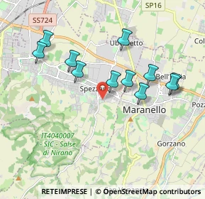 Mappa Via Risorgimento, 41042 Fiorano Modenese MO, Italia (1.83818)