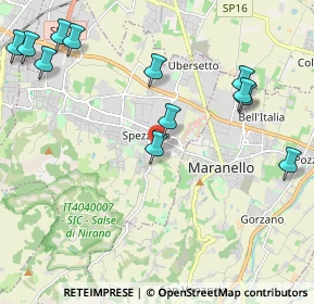 Mappa Via Risorgimento, 41042 Fiorano Modenese MO, Italia (2.58)