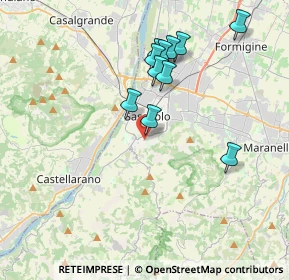 Mappa Viale Negri, 41049 Sassuolo MO, Italia (3.54818)