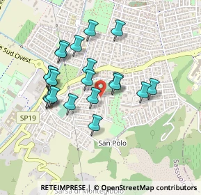 Mappa Viale Negri, 41049 Sassuolo MO, Italia (0.411)