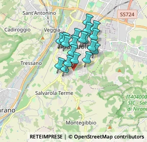 Mappa Viale Negri, 41049 Sassuolo MO, Italia (1.2135)