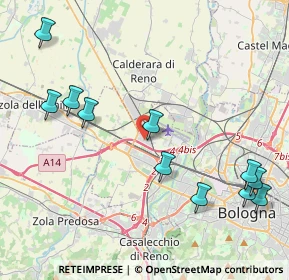 Mappa Ufficio Amministrazione, 40132 Bologna BO, Italia (4.99455)