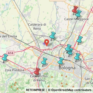 Mappa Aerostazione, 40132 Bologna BO, Italia (5.50909)