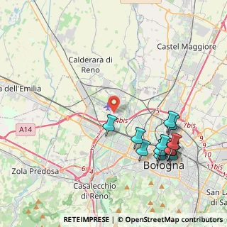 Mappa Aerostazione, 40132 Bologna BO, Italia (4.69692)