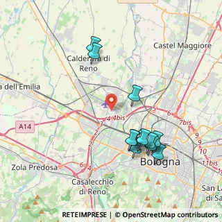 Mappa Aerostazione, 40132 Bologna BO, Italia (4.00417)