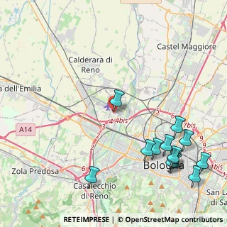 Mappa Aerostazione, 40132 Bologna BO, Italia (5.60923)