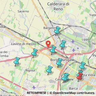 Mappa Via di Mezzo, 40132 Bologna BO, Italia (2.63667)