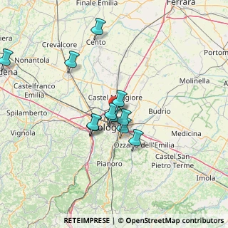 Mappa Via Filippo Terzi, 40128 Bologna BO, Italia (16.96308)