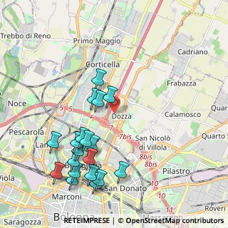 Mappa Via Filippo Terzi, 40128 Bologna BO, Italia (2.271)