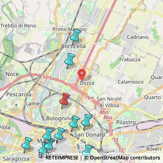Mappa Via Filippo Terzi, 40128 Bologna BO, Italia (3.25455)