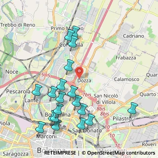 Mappa Via Filippo Terzi, 40128 Bologna BO, Italia (2.36895)