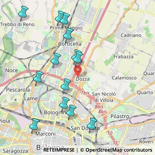 Mappa Via Filippo Terzi, 40128 Bologna BO, Italia (2.37385)