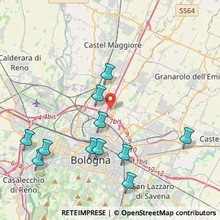Mappa Via Filippo Terzi, 40128 Bologna BO, Italia (4.88182)