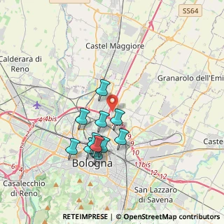 Mappa Via Filippo Terzi, 40128 Bologna BO, Italia (3.25273)