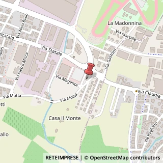 Mappa Via Motta, 71, 41042 Fiorano Modenese, Modena (Emilia Romagna)