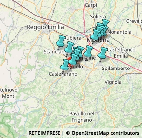 Mappa Via Montanara Sassuolo, 41049 Sassuolo MO, Italia (9.73938)