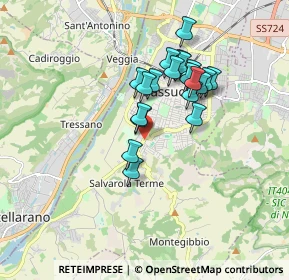 Mappa Via Montanara Sassuolo, 41049 Sassuolo MO, Italia (1.45)