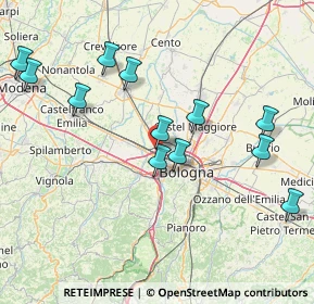 Mappa Via Armando Sarti, 40132 Bologna BO, Italia (16.74083)