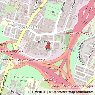 Mappa Via N. Corazza, 7/6, 40128 Castel Maggiore, Bologna (Emilia Romagna)